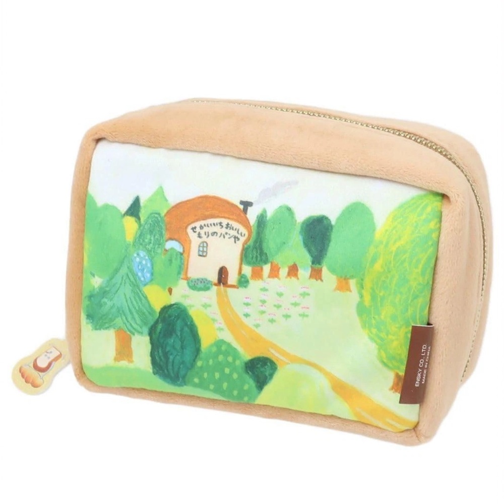 Brand New High quality Ensky Pandorobou bread thief soft and fluffy makeup bag